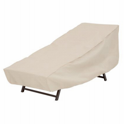 07835BBGD Chaise Lounger Cover, 28 in L, 30 in W, 76 in H, Elastic, Taupe