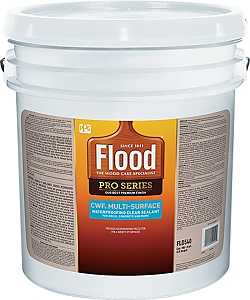CWF Multi-Surface FLD540XI-05 Waterproof Sealant, Liquid, Transparent, Clear, 5 gal, Pail