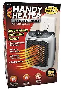HEATTB-MC12/4 Electric Space Heater, 800 W, 1-Heating Stage