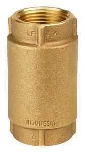 CV-100NL Check Valve, 1 in, 200 psi Pressure, Brass Body