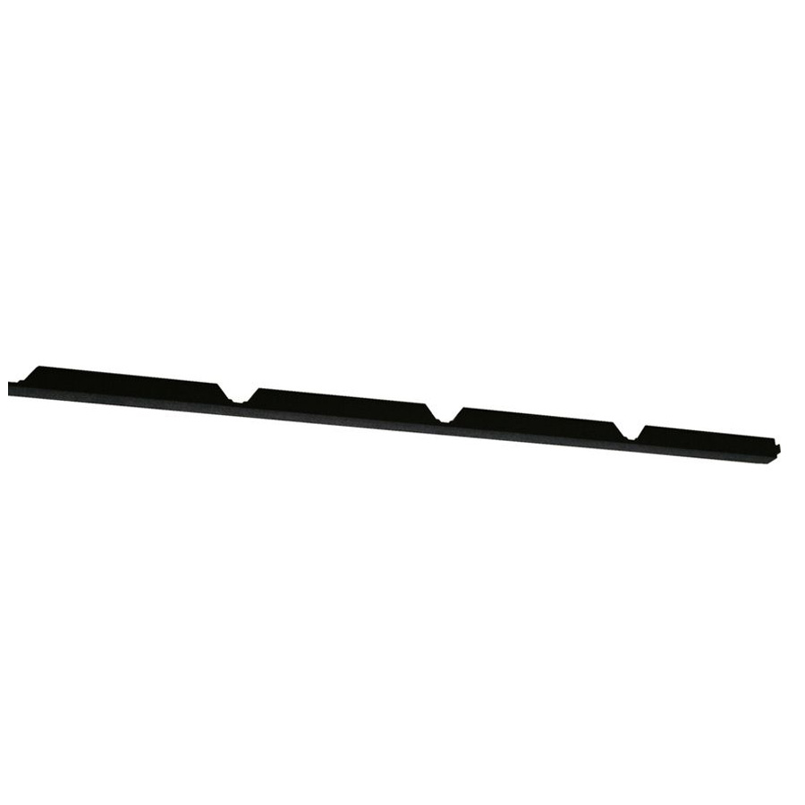 MasterRib Series AC-CS-0105-022 Outside Closure Strip, 36 in L, 1 in W, Foam, Black