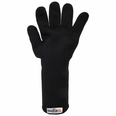 Mr. BAR-B-Q 06030Y Premium Grill Gloves, One-Size, Cotton/Rayon, Black