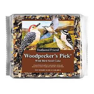 14384 Wild Bird Food, Seed Cake, 24 oz