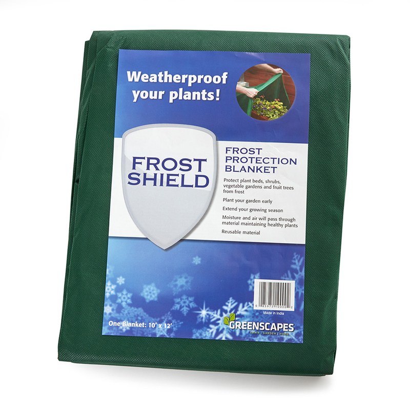 46448 Plant Protecting Blanket, 12 ft L, 10 ft W, Green