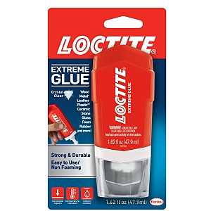 2627062 Glue, Transparent, 1.75 oz, Bottle