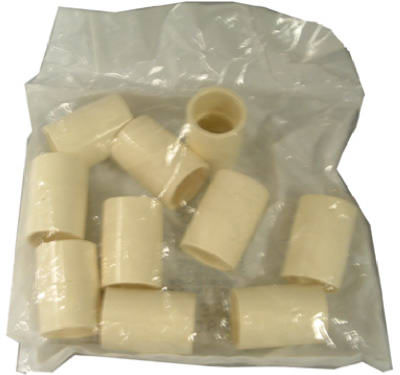 T00040J Pipe Coupling, 3/4 in, Slip, CPVC, White, 10 Pk