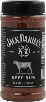 Jack Daniel's 01761 BBQ Seasoning, Rub, Beef, 9 oz, Jar