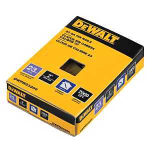 DWPN23200 Pin Nail, 2 in L, 23 ga, Metal