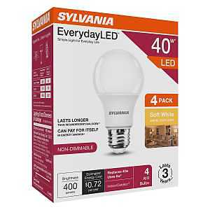 42012 LED Light Bulb, A19 Lamp, Soft White