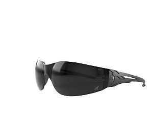 CV116 Safety Glasses, Anti-Scratch Lens, Wraparound Frame, Nylon Frame, Black Frame, UV Protection: Yes