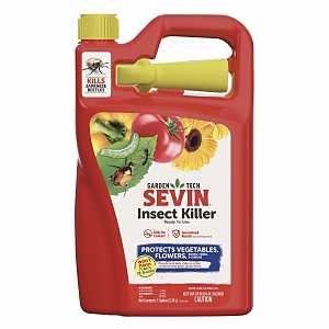 100547234 Insect Killer, Home Garden Vegetables, Fruits, Ornamentals, Trees and Lawns, 1 gal, Bottle