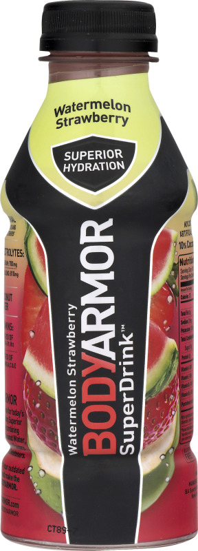 858176002423 Sports Drink, Watermelon Strawberry, 16 oz