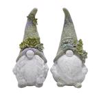 70791-A Garden Statue, 7.48 in H, Gnome, Resin, Multi-Color