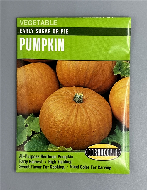 223 Early Sugar or Pie Vegetable Seed, Pumpkin, Cucurbita Pepo, Spring Planting, 4.5 g