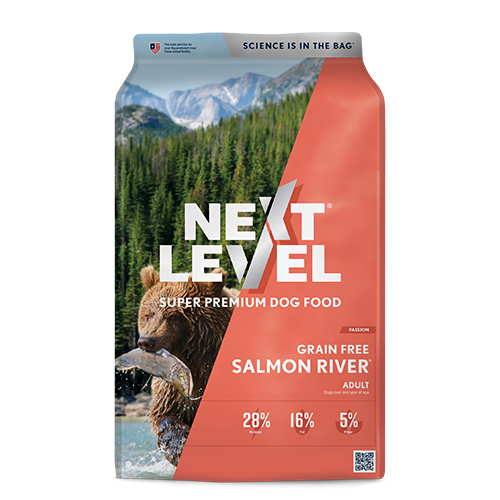 NL281615 Super Premium Dog Food, Adult, Puppy, Salmon River, 15 lb Bag