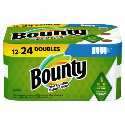 Select-A-Size Series 06130 Double Roll Paper Towel, 2-Ply, 12 Pk