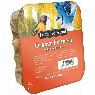 14371 Wild Bird Suet, Cake, Orange