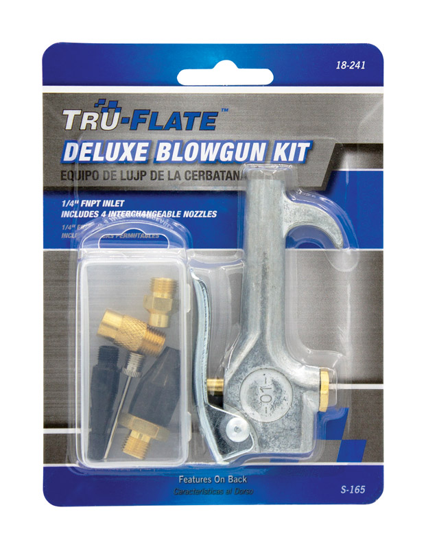 TRFL18241 Air Blow Gun Safety Lever Kit, 1/4 in, Steel, FNPT Inlet
