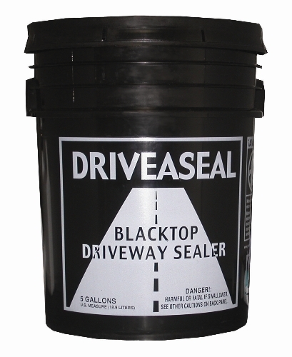 Gardner 0595-GA Driveaseal Blacktop Driveway Sealer, Liquid, Black, Mild Hydrocarbon, 5 gal