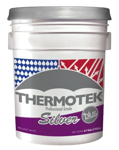 Silver Plus Elastomeric Acrylic Roof Coating 4.7 Gal