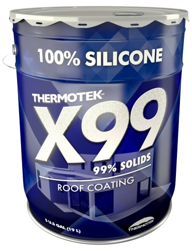 Thermotek X99 Silicone Roof Coating 5 gallon