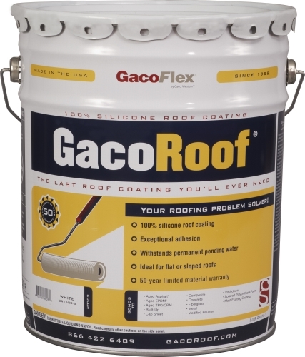 GACSRC5 Roof Coating, White, 5 gal