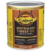 140.0003459.005 Australian Timber Oil, Mahogany Flame, Liquid, 1 qt, Can