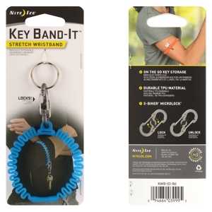 Key Band-It Series KWB-03-R6 Stretch Wrist Band, Stainless Steel