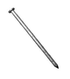 6HGCAS Casing Nail, 6D, 2 in L, Hot-Dipped Galvanized, Smooth Shank, 50 lb