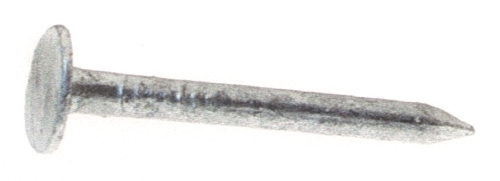 212HGRFG1 Roofing Nail, 2-1/2 in L, Wide Flat Head, 11 ga, Steel, 108/BX