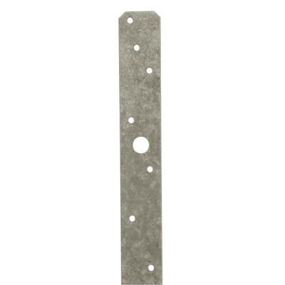 MSTA MSTA24Z Medium Strap Tie, 24 in L, 1-1/4 in W, Steel, ZMAX, Fastening Method: Nail