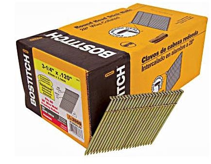 S10DGAL-FH Framing Nail, 3 in L, Steel, Galvanized, Round Head, Smooth Shank