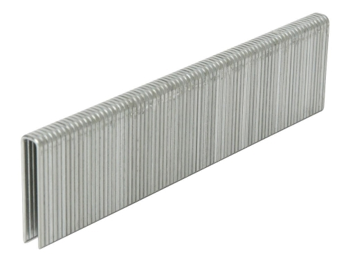 11103S Staple, 1/4 in W Crown, 1 in L Leg, Electro-Galvanized, 18 ga