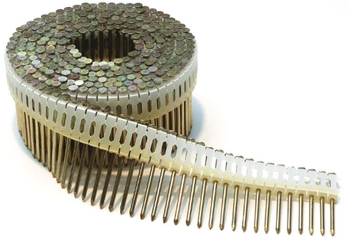 14047 Nail, 2-1/4 in L, Galvanized, Round Head, Smooth Shank, 7,200 Count