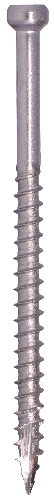 GRK 37724 Finishing Screw, #8 Thread, 1-1/2 in L, Trim Head, Star Drive, Stainless Steel, 100 ea