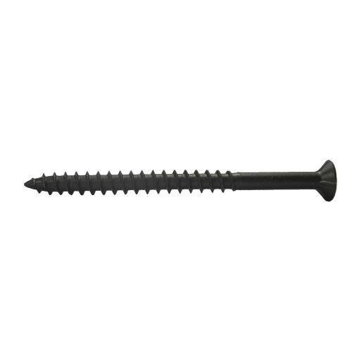 212CDW25BK Screw, #8 Thread, 2-1/2 in L, Coarse Thread, Bugle Head, Phillips Drive, Steel, Phosphate, 25 lb