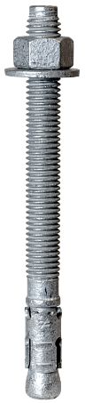 Strong-Bolt 2 STB2-62100MGR10 Wedge Anchor, 5/8 in Dia, 10 in OAL, Carbon Steel, Galvanized