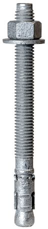 Strong-Bolt 2 STB2-50414MGF25 Wedge Anchor, 1/2 in Dia, 4-1/4 in OAL, Carbon Steel, Galvanized