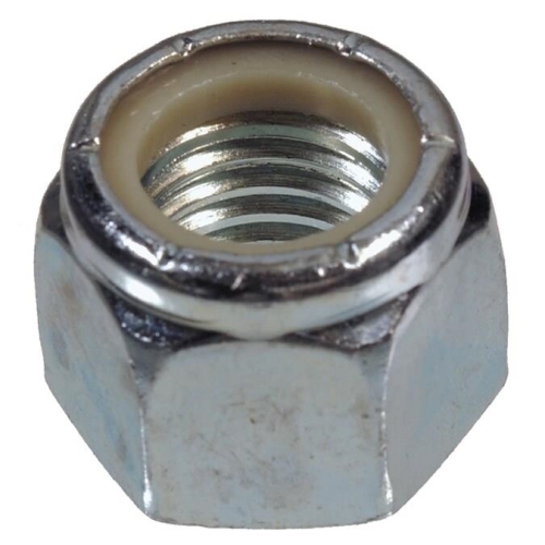 HILLMAN 882039 Insert Stop Nut, Standard, Coarse Thread, 10-24 Thread, Stainless Steel, Zinc-Plated