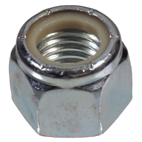 882040 Insert Stop Nut, Standard, Coarse Thread, 1/4-20 Thread, Stainless Steel, Zinc-Plated