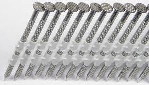 12101 Nail, 3-1/4 in L, Stainless Steel, Round Head, Ring Shank, 1,000 Count