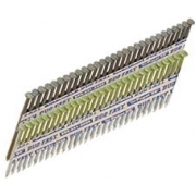 3X120/28DF Nail, 3 in L, Bright, Clipped Head, Smooth Shank, 2,500 Count