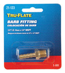 TRFL21123 Air Hose Fitting, 1/4 in, MNPT x Barb, Brass