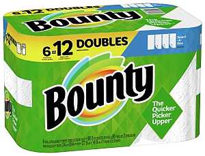 Select-A-Size 58251 Double Roll Paper Towel, 2-Ply, 6 Pk