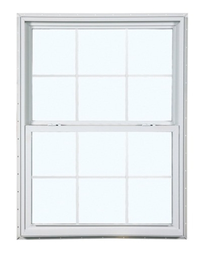 2830 5700 Series Insulated Clear Glass 6/6 White Single Hung, Vinyl