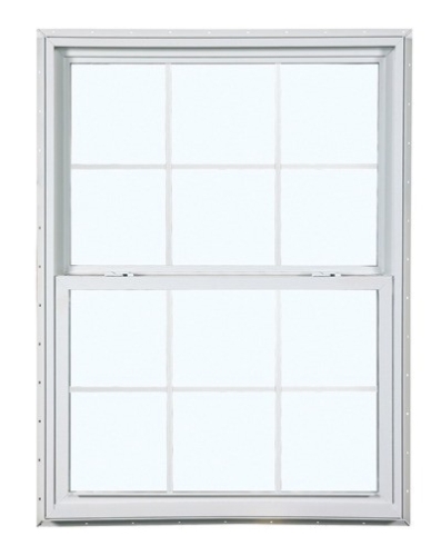 3040 300 Insulated Low-E Glass 6/6 White Single Hung Window