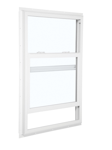 2840 5700 Series Insulated Low-E 366 Glass 1/1 White Single Hung, Vinyl