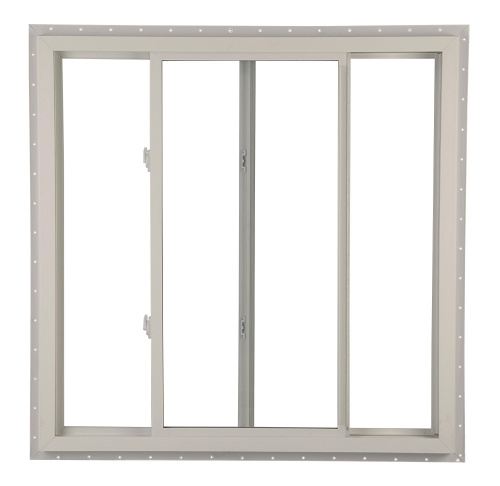5030 5700 Series Insulated Low-E 366 Glass 1/1 Clay Horizontal Slider Window, Vinyl