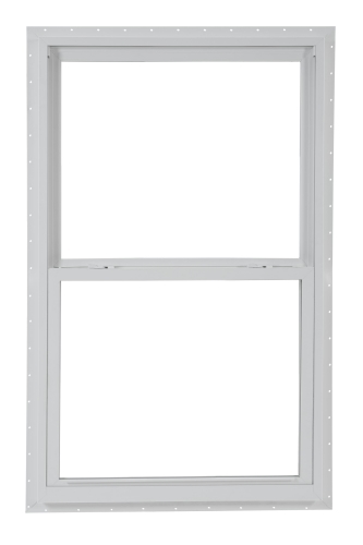 3050 130 Series Insulated Ultra Low-E 366 Glass 1/1 White Single Hung, Vinyl