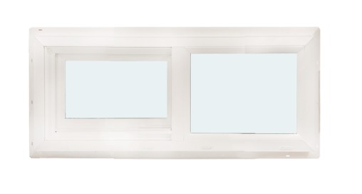 ABI 2010 500 Series Dual Pane Sliding Window, Low-E Argon Insulated Glass, 1x1, White, Vinyl